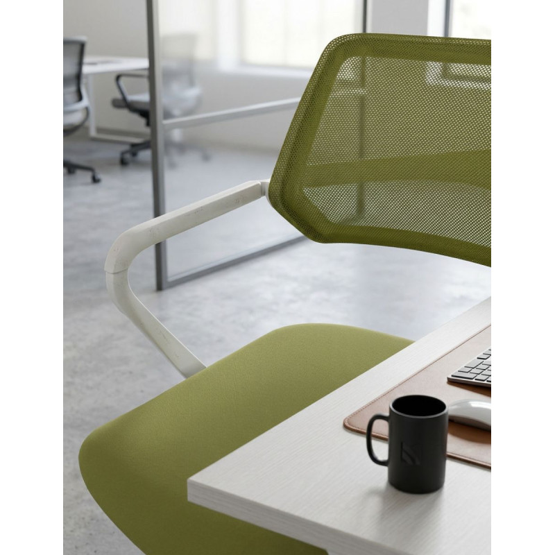 Silla Oficina Giratoria Verde de Steelcase - Montiel