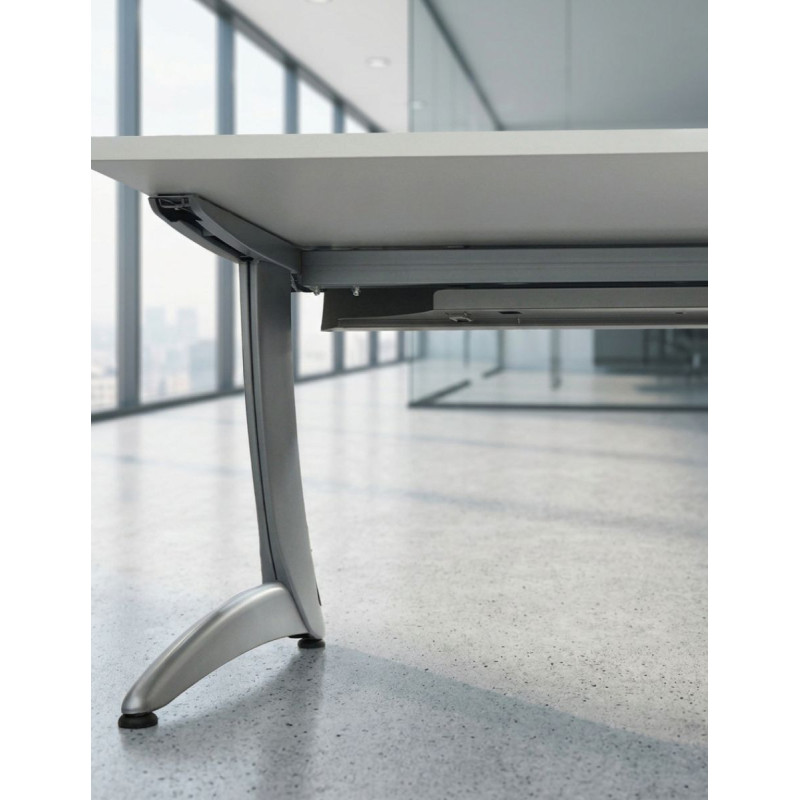 Escritorio Blanco 140x80 cm. TNT de Steelcase - Montiel