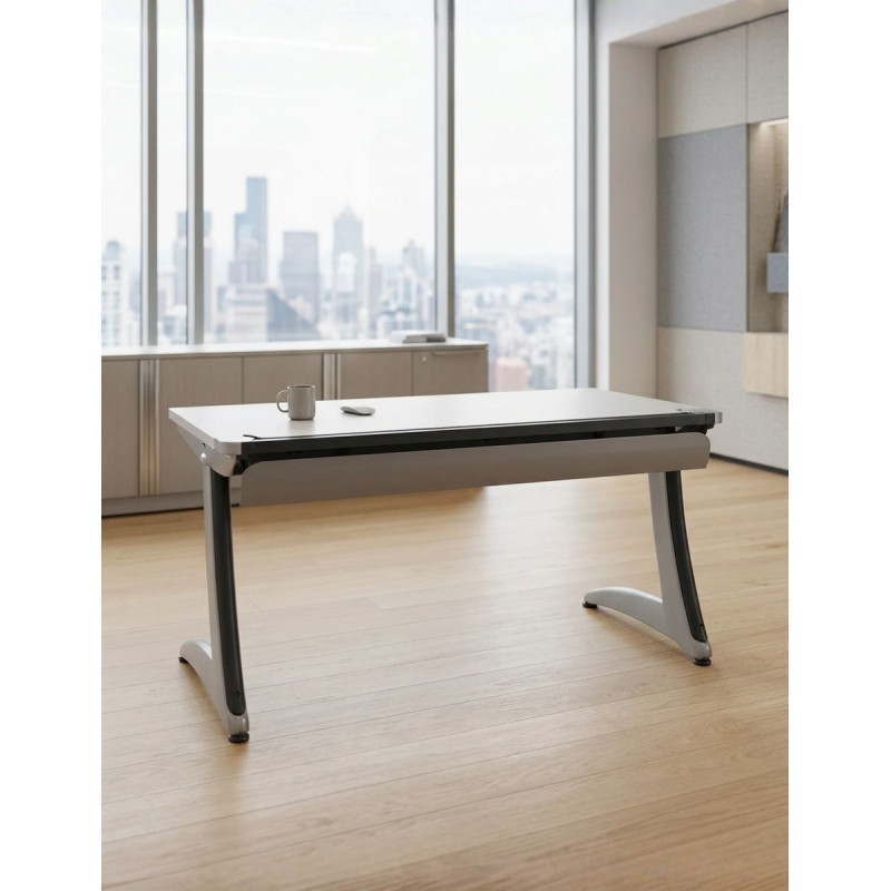 Escritorio Blanco 140x80 cm. TNT de Steelcase - Montiel