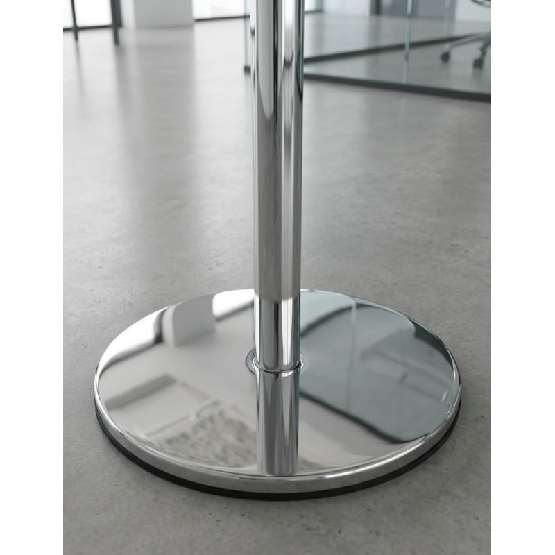 Perchero Oficina de Pie Cromado MM1838 de Montiel