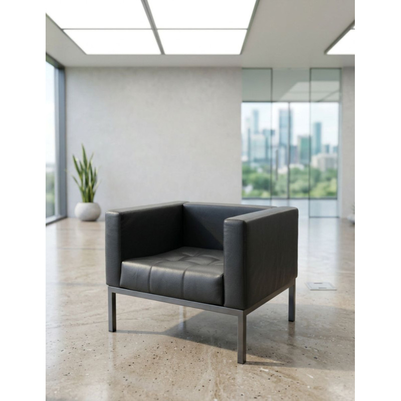 Sillón Oficina de Recepción Negro de Zanotta - Montiel