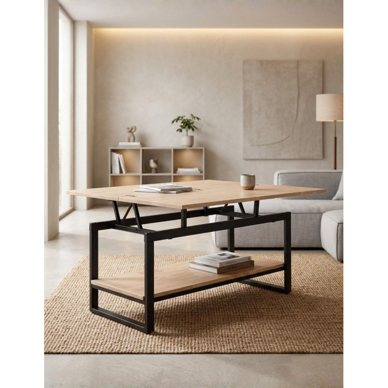 Mesa de Salón 100x45-90 cm. Fox Line - Montiel