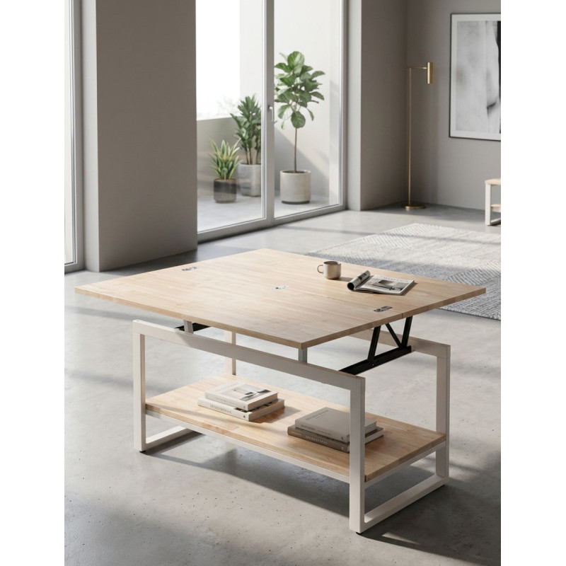 Mesa de Salón 100x45-90 cm. Fox Line de Adec - Montiel