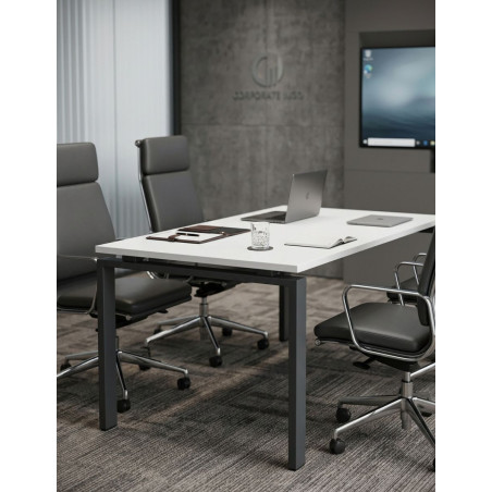 Escritorio Blanco 140x79cm. MM1811 - Montiel