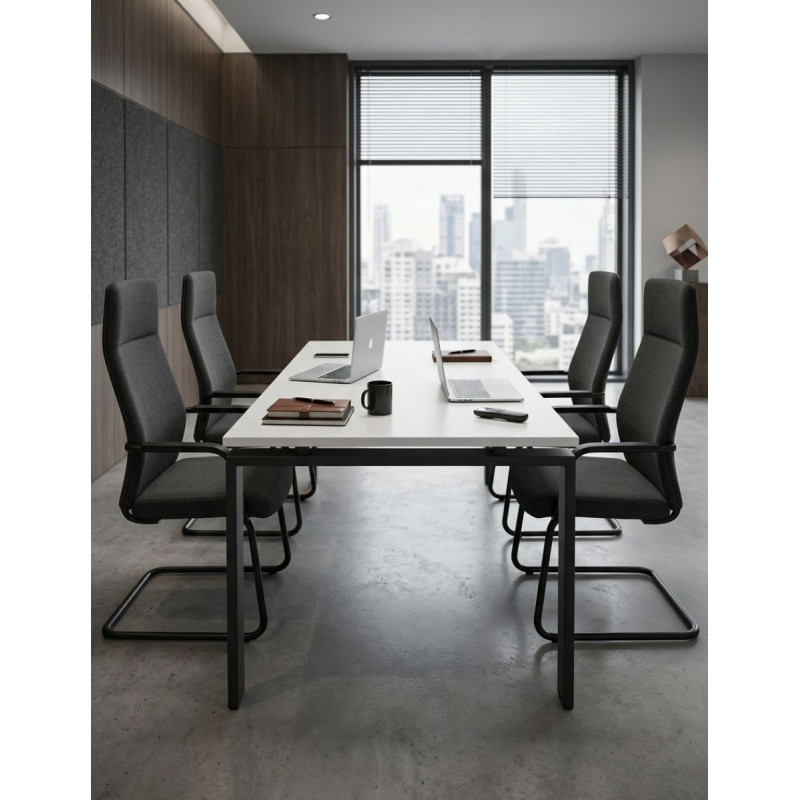 Escritorio Blanco 140x79cm. MM1811 - Montiel