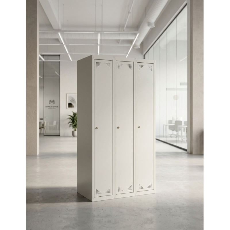 Taquilla Oficina 180x75 cm. 3 Módulos Rock de Biacom - Montiel