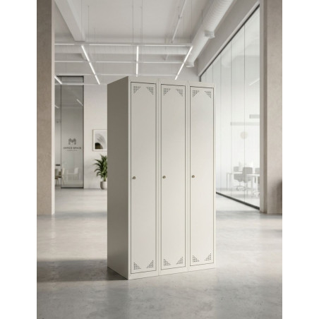 Taquilla Oficina 180x75 cm. 3 Módulos Rock de Biacom - Montiel