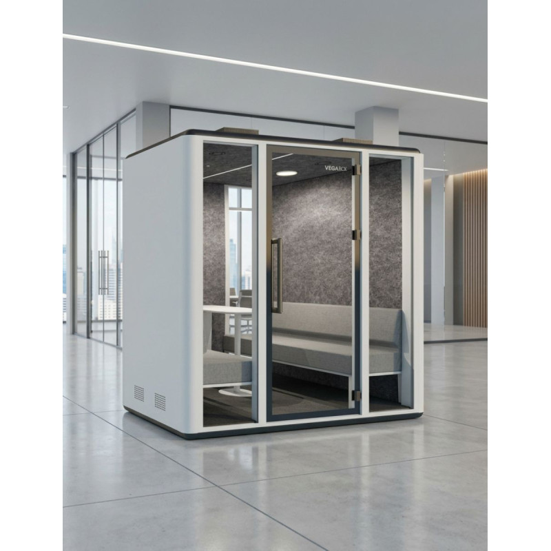 Cabina Oficina para 4 Personas Vega Box 4 de Euromof - Montiel