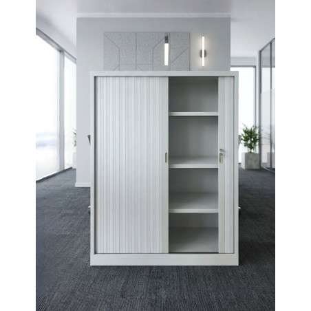 Armario Oficina Gris 160x120 cm. de Gapsa - Montiel