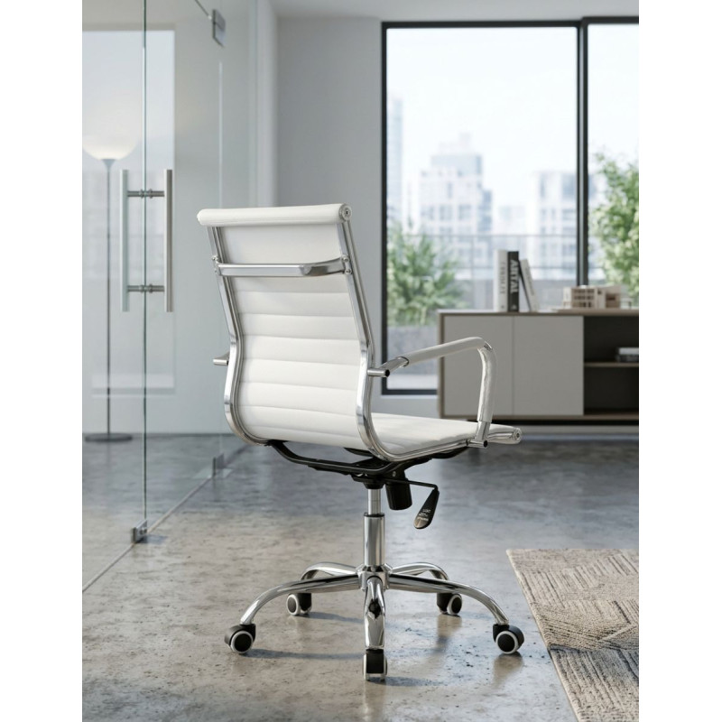 Sillón Dirección Respaldo Bajo Praga de Adec - Montiel