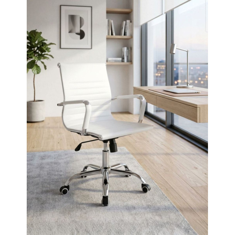 Sillón Dirección Respaldo Bajo Praga de Adec - Montiel