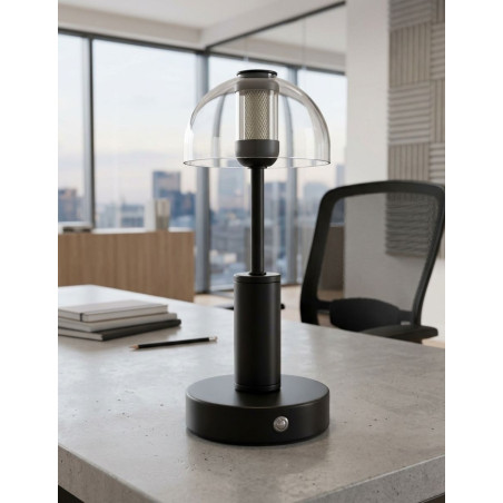 Lámpara Oficina de Mesa LED Metálica Luliu Ladza - Montiel