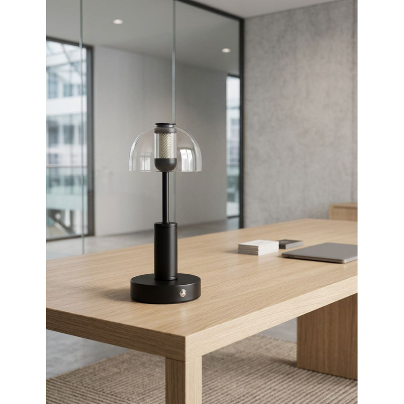 Lámpara Oficina de Mesa LED Metálica Luliu Ladza - Montiel