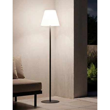 Lámpara Solar de Pie LED de Exterior Larso - Montiel