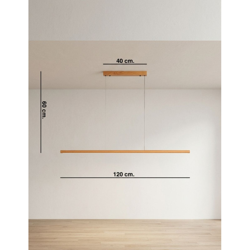 Lámpara de Techo Oficina LED 30W Lineal Denzel - Montiel