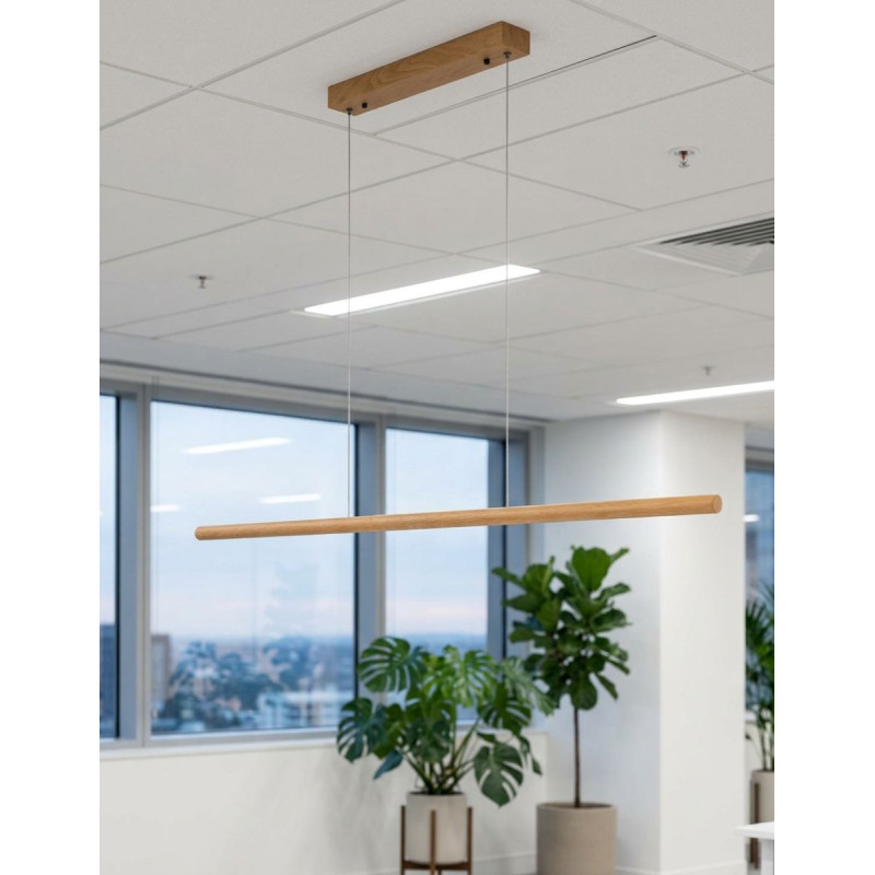 Lámpara de Techo Oficina LED 30W Lineal Denzel - Montiel