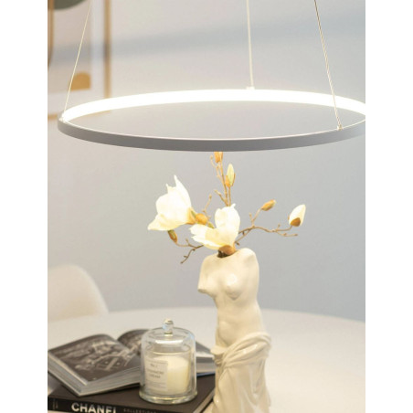 Lámpara Colgante Oficina LED de Aluminio Ivalo - Montiel