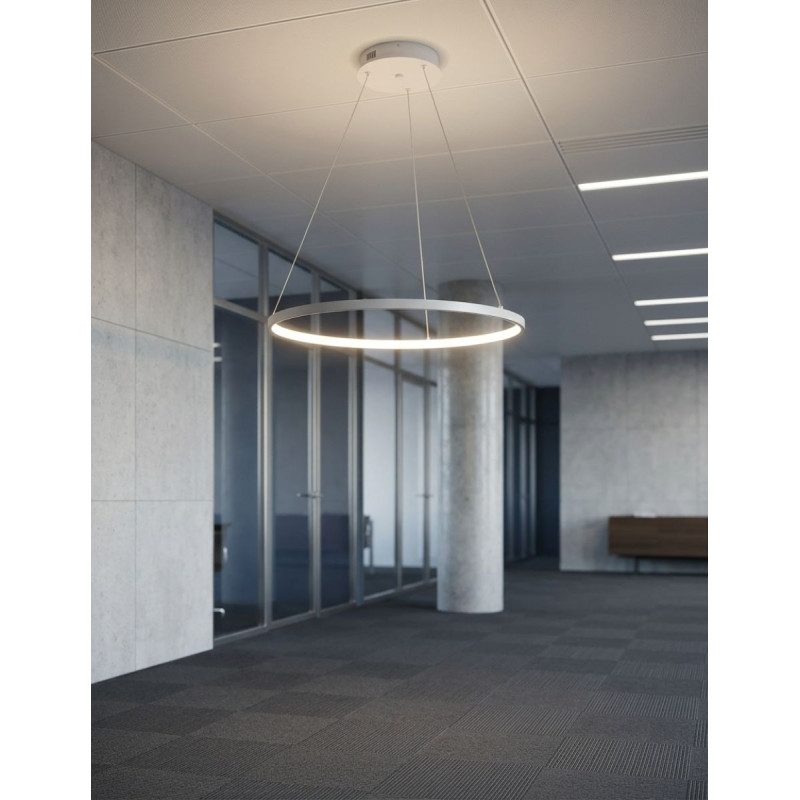 Lámpara Colgante Oficina LED de Aluminio Ivalo - Montiel