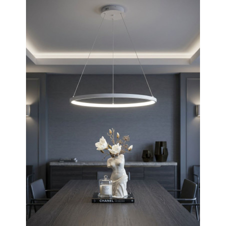 Lámpara Colgante Oficina LED de Aluminio Ivalo - Montiel