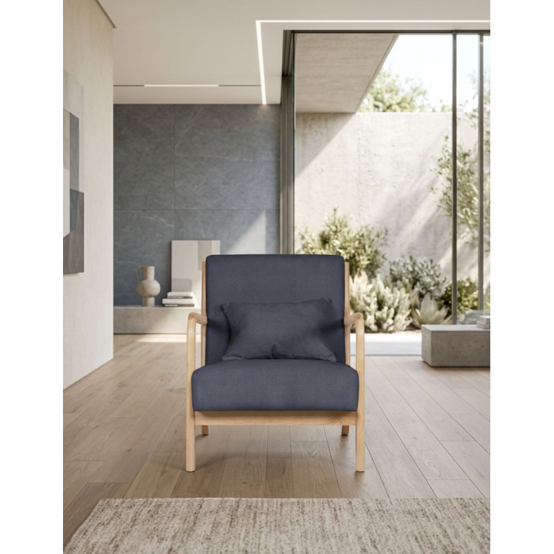 Sillón Acolchado Tapizado para Salón Kioto - Montiel