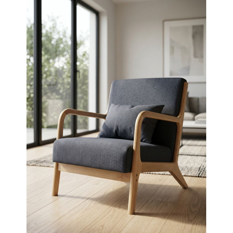 Sillón Tapizado para Salón Kioto de Adec - Montiel