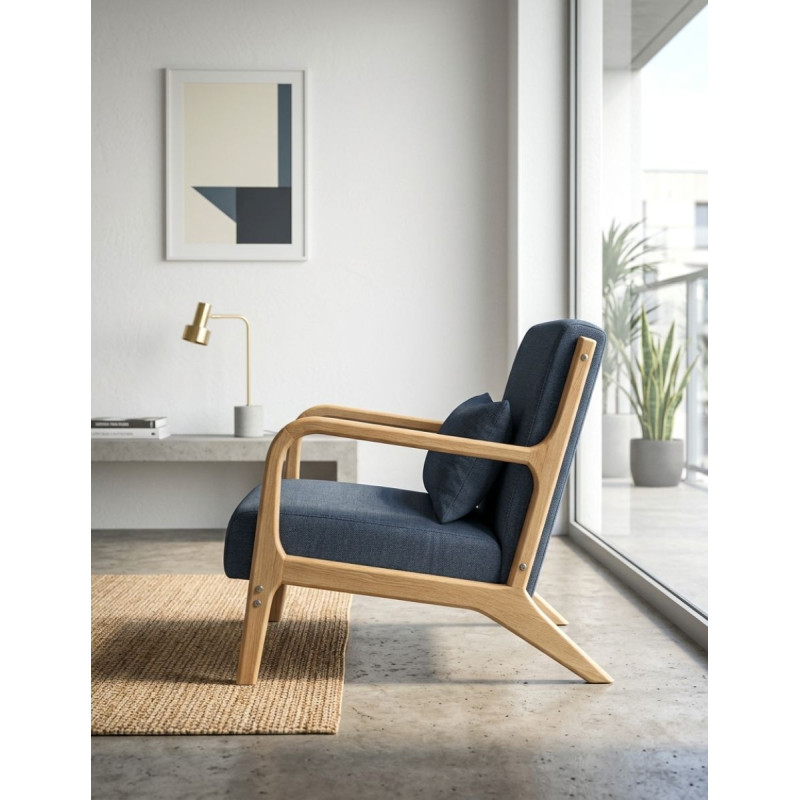 Sillón Tapizado para Salón Kioto de Adec - Montiel