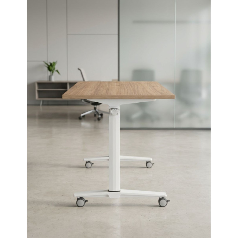 Mesa de Oficina Plegable con Ruedas de Kunna - Montiel