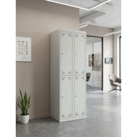 Taquilla 2 Módulos de 2 Puertas ECO de Biacom  - Montiel