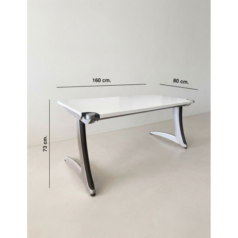 Mesa de Escritorio Blanca de Steelcase - Montiel