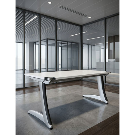 Mesa de Escritorio Blanca de Steelcase - Montiel