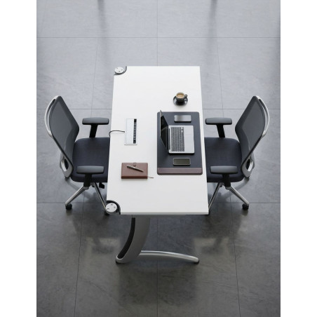 Mesa de Escritorio Blanca de Steelcase - Montiel