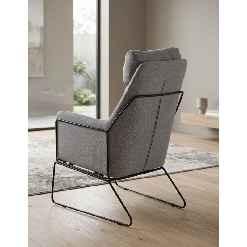 Sillón Tapizado Elegante para Hogar Napoli - Montiel