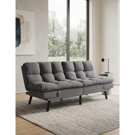Sofá Cama Acolchado de Hogar Sendai de Adec -  Montiel