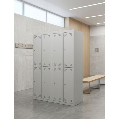 Taquilla Oficina Gris 180x120 cm. ECO - Montiel