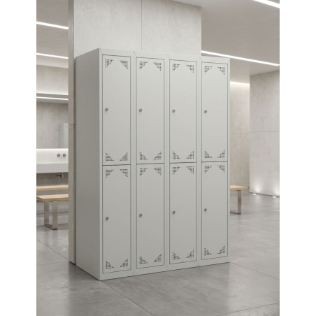 Taquilla Oficina Gris 180x120 cm. ECO - Montiel