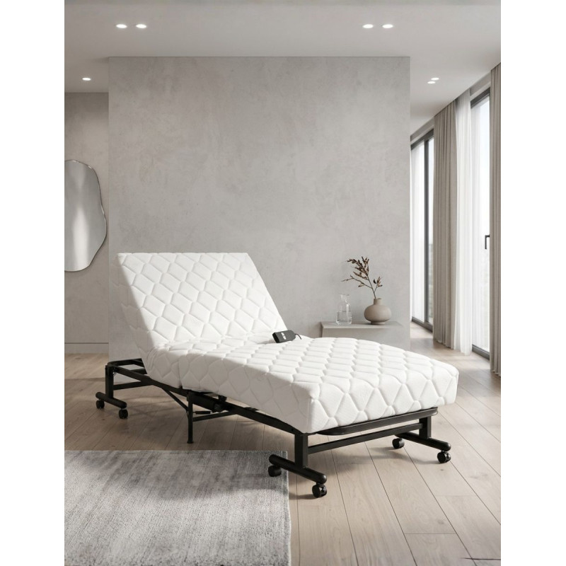Cama Plegable Supletoria Motorizada 85x195 cm. Dorsia - Montiel