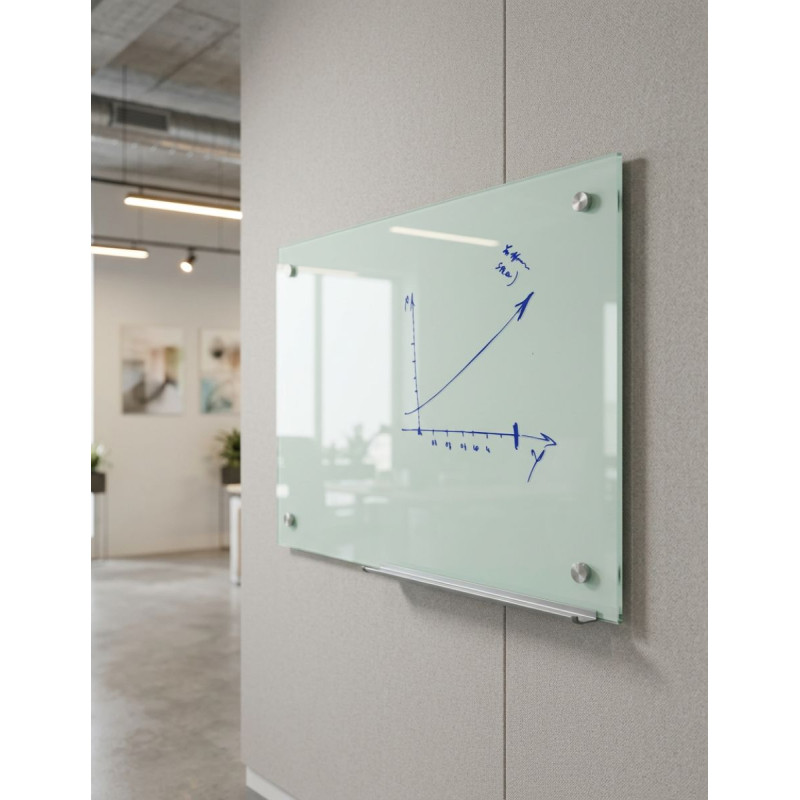 Pizarra Magnética de Pared Cristal Templado - Montiel
