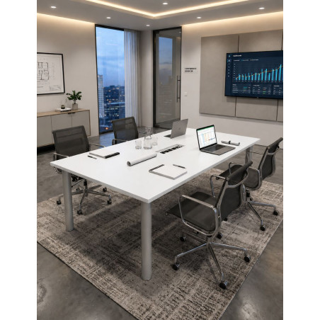 Mesa Blanca 230x130cm. MM1856 - Montiel