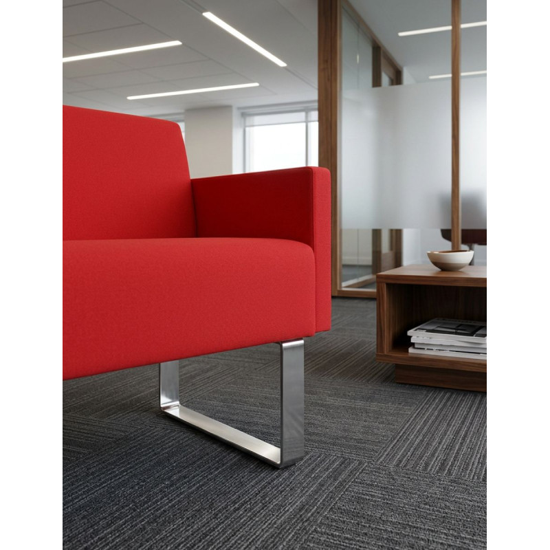 Sofá Rojo 2 Plazas MM1857 - Montiel
