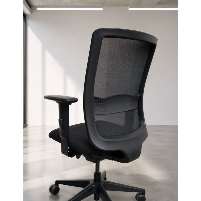 Silla Oficina Ergonómica Malla Negra MM1859 de Montiel