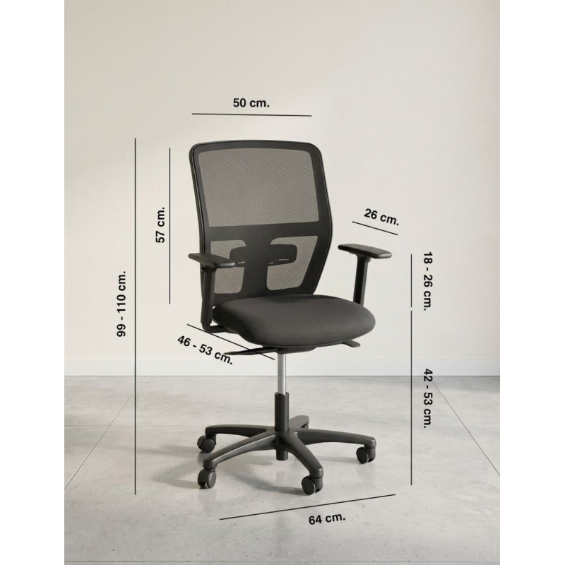 Silla Ergonómica Despacho MM1861 - Montiel