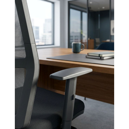Silla Oficina con Brazos 1D Oficina MM1863 - Montiel