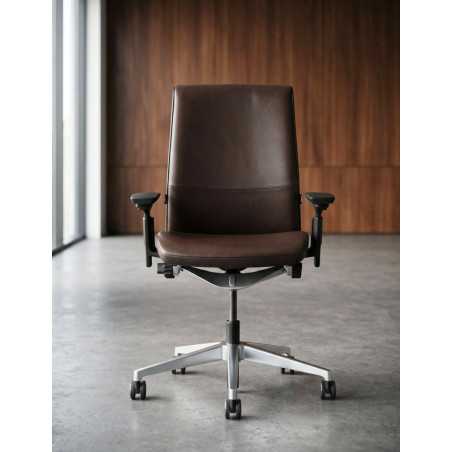 Silla Oficina Piel Think V2 de Steelcase - Montiel