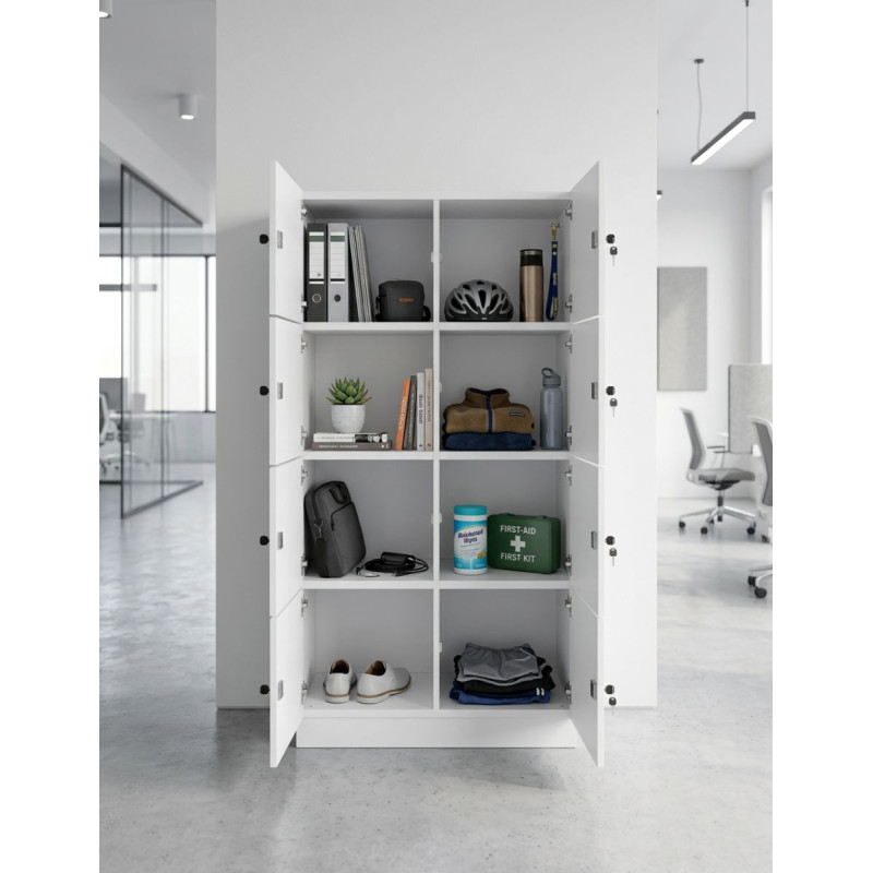 Taquilla Alta 8 Puertas Steelcase - Montiel