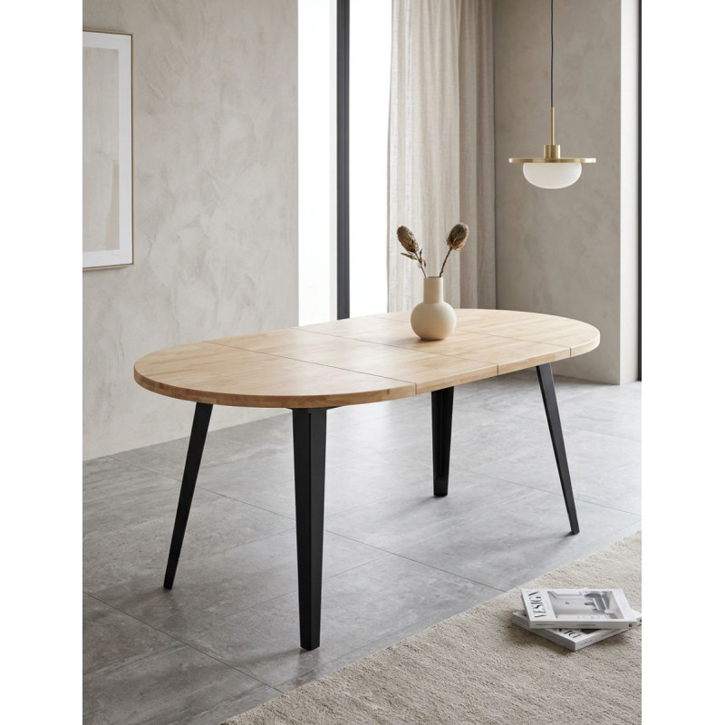 Mesa Reuniones Extensible 100-140-180 cm. Vetra-E - Montiel
