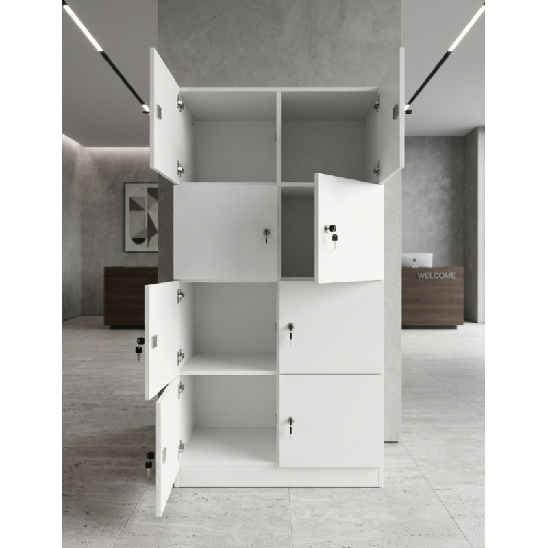 Taquilla Alta 8 Puertas Steelcase - Montiel
