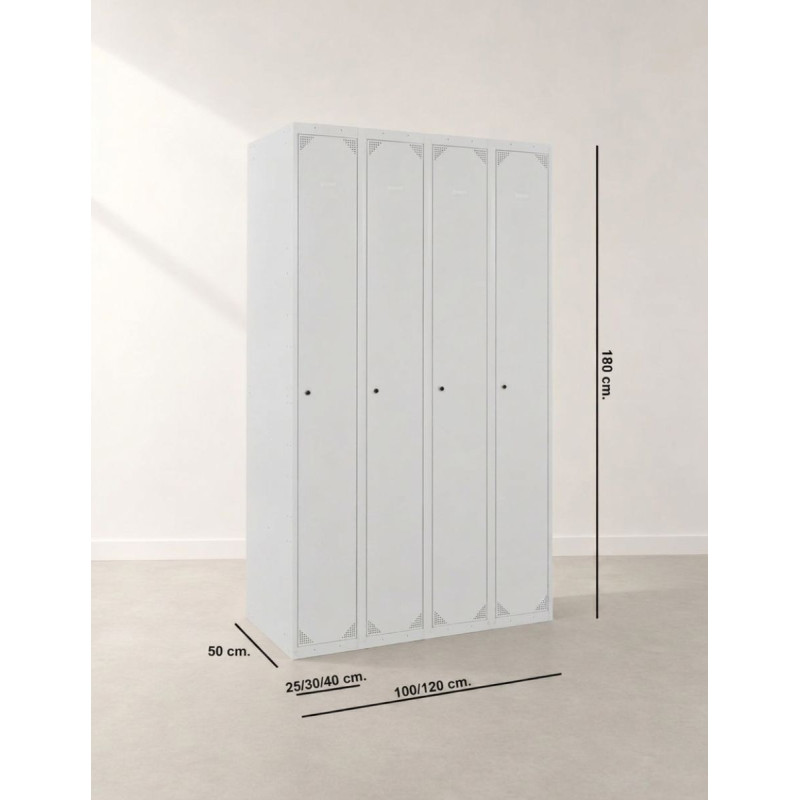 Taquilla 1 Puerta Metálica Oficina Kronos - Montiel