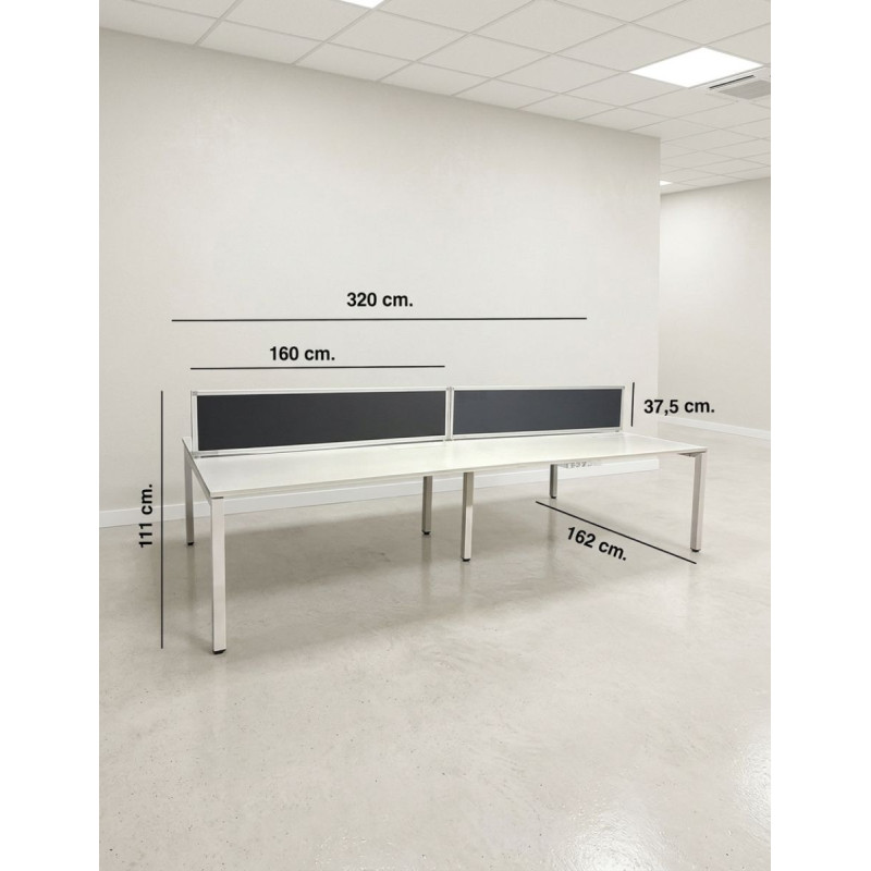 Mesa Multipuesto Ottima Steelcase - Montiel