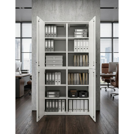 Armario Blanco 230x120cm de Steelcase - Montiel