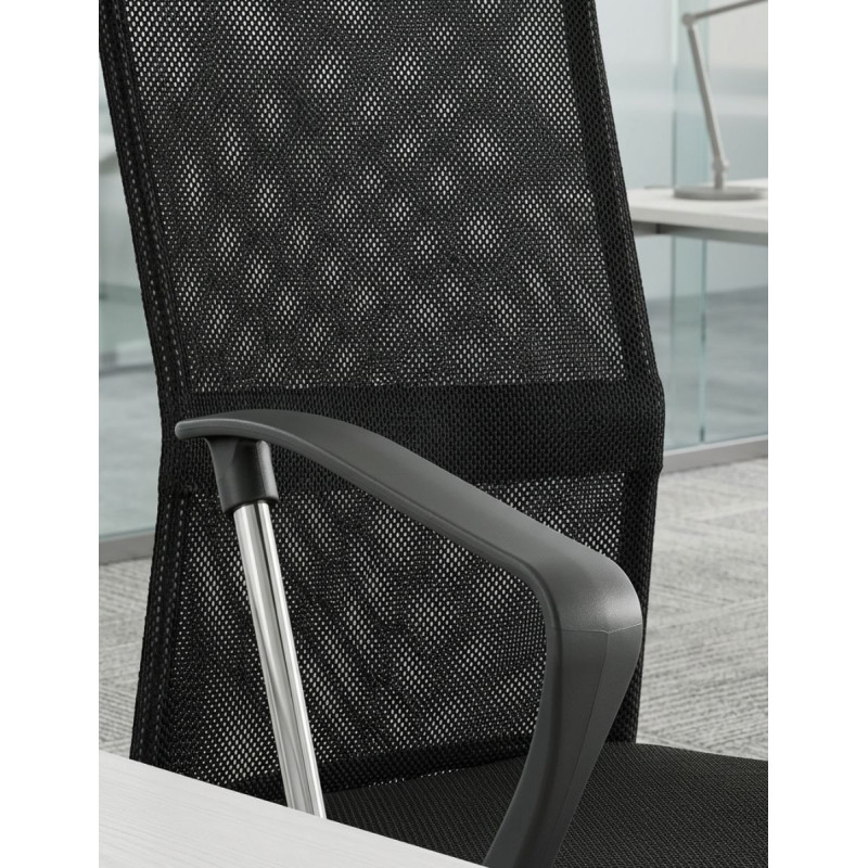 Silla Negra de Despacho Giratoria Honor - Montiel